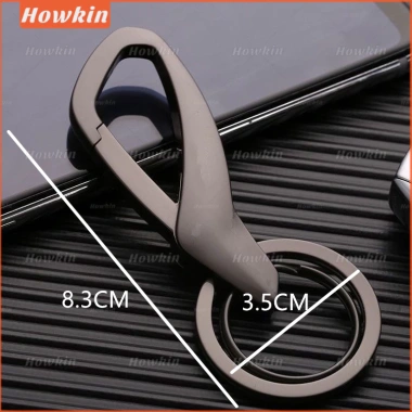 Móc chìa khóa ô tô kim loại thực tế vòng đôi thời trang - giá chỉ 37.510₫ 2