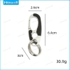 Móc chìa khóa thép không gỉ hai vòng cho xe leo núi, giá ưu đãi 53.020₫ 7