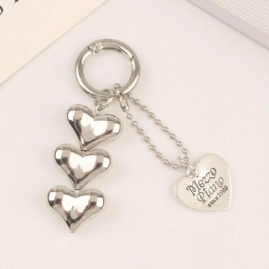 Móc chìa khóa trái tim Y2k OLVIDO - Phụ kiện túi thời trang, màu sắc rực rỡ, giảm còn 45.100₫ 2