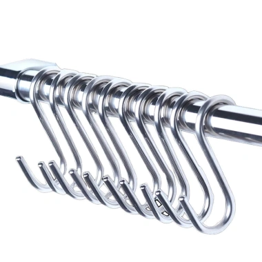 Móc Chữ S Thép Không Gỉ Đa Năng SANEZ - Treo Nhà Bếp, Phòng Tắm, Lan Can, Giá 15.000 VNĐ
