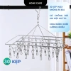 Móc Chùm Inox 304 Chống Gió - Mắc Phơi Quần Áo Trẻ Em & Tất Vớ G2 Giá 59.000đ 4
