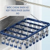 Móc Chùm Inox 304 Phơi Đồ Bé 42 Kẹp Chống Trơn Siêu Chắc Chắn Giá Ưu Đãi 125.999₫ 5