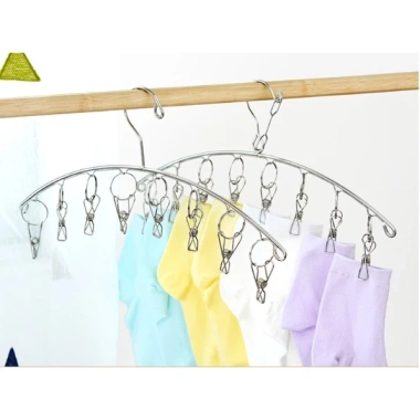 Móc Chùm Phơi Đồ Inox Vuông Đa Năng Tiện Ích Giá 32.000₫ Giá Gốc 41.600₫