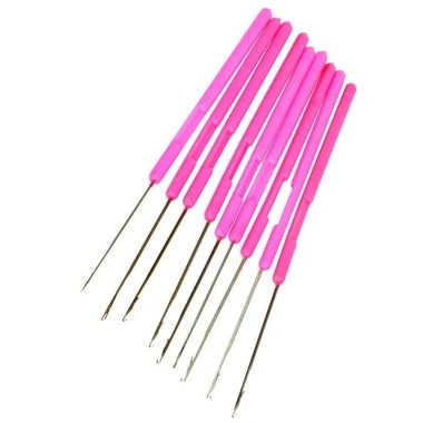Móc đan dreadlock nhựa dụng cụ làm tóc bảo trì bím nối dài tóc bện giá 32.400 VND 4
