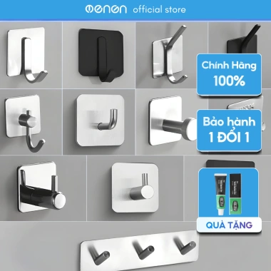 Móc dán inox siêu chịu lực không cần khoan tường – Treo đồ đa năng, chỉ 12.900₫ 2 Móc dán inox siêu chịu lực không cần khoan tường – Treo đồ đa năng, chỉ 12.900₫ 2