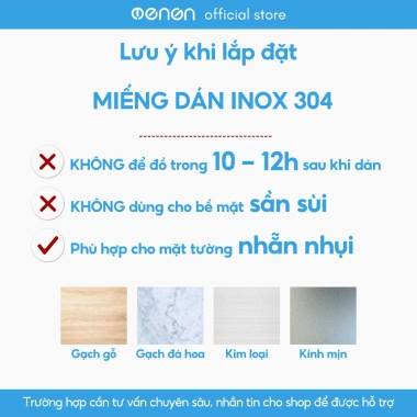 Móc dán inox siêu chịu lực không cần khoan tường – Treo đồ đa năng, chỉ 12.900₫