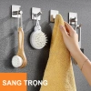 Móc dán inox siêu chịu lực không cần khoan tường – Treo đồ đa năng, chỉ 12.900₫ 8