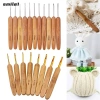 Móc đan SMILE cỡ nhỏ dài - Dụng cụ dệt sợi gỗ tre cho khăn, chăn, giá 33.000đ