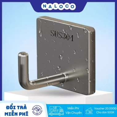 Móc Dán Tường Chịu Lực Inox 304 Siêu Dính Treo Đồ Đa Năng Giá Ưu Đãi 8.414₫