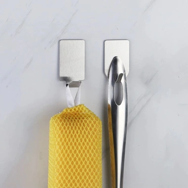Móc Dán Tường Chịu Lực Inox 304 Siêu Dính Treo Đồ Đa Năng Giá Ưu Đãi 8.414₫