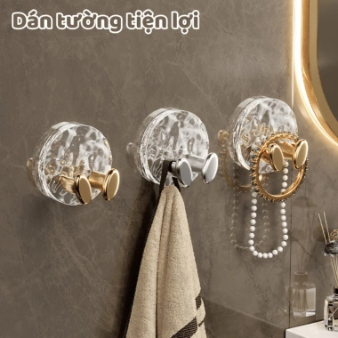 Móc Dán Tường Đa Năng Sang Trọng HULI HOME MD03 - Giữ Phích Cắm Điện, 27.000 VND 4