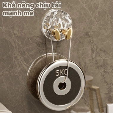Móc Dán Tường Đa Năng Sang Trọng HULI HOME MD03 - Giữ Phích Cắm Điện, 27.000 VND 6