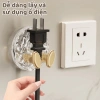 Móc Dán Tường Đa Năng Trong Suốt - Giữ Phích Cắm Điện, Treo Đồ My Home Store MD03 5