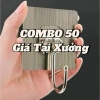 Móc dán tường siêu dính inox chịu lực đa năng treo quần áo, đồ dùng - Giá 3.850₫