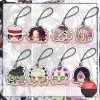 Móc dây treo điện thoại KIMETSU NO YAIBA mặt cười Thanh Gươm Diệt Quỷ chibi mica acrylic - giá 14.500 VND 2