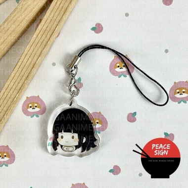 Móc dây treo điện thoại Naruto Shippuden Face Chibi Mica trong acrylic, giá 14.500 VND 10