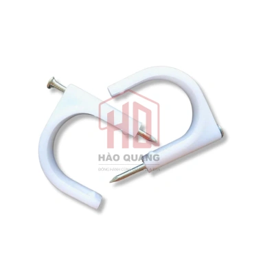 Móc Đinh Cố Định Dây Điện Chữ U Nhiều Size – Đinh Ghim Nhựa Chắc Chắn, Bám Tường