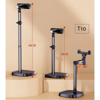 Móc đỡ điện thoại 360 độ quay, Vu Studio T10 - Live chuyên nghiệp, giá chỉ 120.500₫