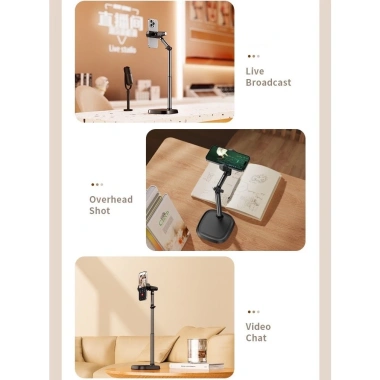 Móc đỡ điện thoại 360 độ quay, Vu Studio T10 - Live chuyên nghiệp, giá chỉ 120.500₫ 7 Móc đỡ điện thoại 360 độ quay, Vu Studio T10 - Live chuyên nghiệp, giá chỉ 120.500₫ 7