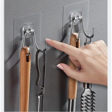 Móc Đôi Treo Siêu Dính INOX 304 Cường Lực Đa Năng cho Nhà Tắm & Nhà Bếp Giá 5.999₫ 3 Móc Đôi Treo Siêu Dính INOX 304 Cường Lực Đa Năng cho Nhà Tắm & Nhà Bếp Giá 5.999₫ 3