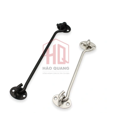 Móc Gió Thanh Gài Thép Chống Gỉ – Chốt Gài An Toàn Cho Cửa Sổ, Cửa Tủ, Cửa Gỗ