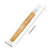 Móc gỗ 0.5mm-0.7mm siêu bền cho bím tóc và dreadlocks - Giá chỉ 55.404đ 2