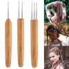 Móc gỗ 0.5mm-0.7mm siêu bền cho bím tóc và dreadlocks - Giá chỉ 55.404đ 8