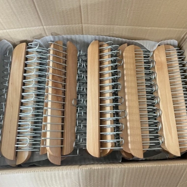 Móc gỗ đa năng 8 thanh – Treo đồ lót, khăn, thắt lưng, cà vạt, túi, mũ – 21.000đ