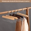 Móc gỗ treo áo ngực 2 dây JYoohome - Giá treo 8 mắc, giá chỉ 24.223₫, chất liệu gỗ tự nhiên, giữ áo lót không trượt 5