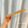 Móc gỗ treo áo ngực 2 dây JYoohome - Giá treo 8 mắc, giá chỉ 24.223₫, chất liệu gỗ tự nhiên, giữ áo lót không trượt 7