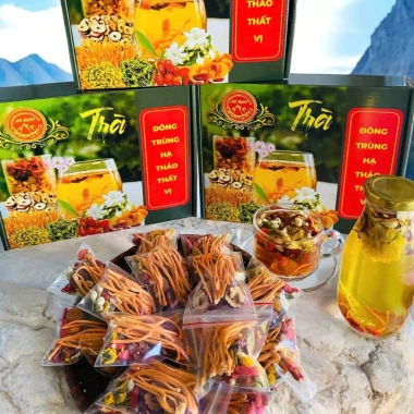Mộc Hương Tây Bắc Trà Đông Trùng Hạ Thảo Thất Vị - Tăng sức khoẻ, ngủ ngon, giảm căng thẳng, chỉ 234k