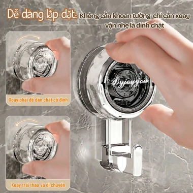 Móc hút đa năng không cần khoan, dễ lắp đặt, tái sử dụng, chỉ 24.900đ 5 Móc hút đa năng không cần khoan, dễ lắp đặt, tái sử dụng, chỉ 24.900đ 5