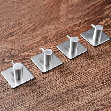 Móc INOX 304 Dán Tường Keo 3M - Móc Treo Quần Áo Đa Năng OENON Giá 30.000đ 5