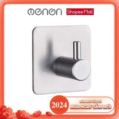 Móc INOX 304 Dán Tường Keo 3M - Móc Treo Quần Áo Đa Năng OENON Giá 30.000đ 6