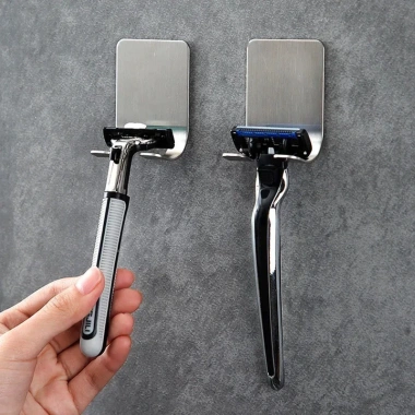 Móc inox đa năng treo dao cạo râu, dán tường tiện lợi, chất lượng cao – chỉ 9.900đ 5 Móc inox đa năng treo dao cạo râu, dán tường tiện lợi, chất lượng cao – chỉ 9.900đ 5