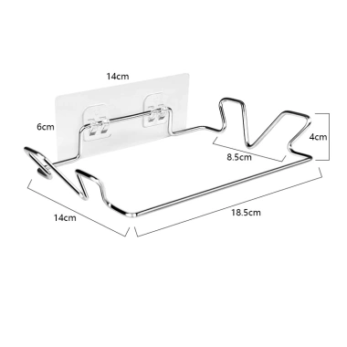 Móc inox treo túi rác dán tường - Chắc chắn, chịu ăn mòn, Giá chỉ 28.000₫ 6 Móc inox treo túi rác dán tường - Chắc chắn, chịu ăn mòn, Giá chỉ 28.000₫ 6