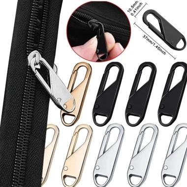 Móc kéo thay thế khóa hư Zipper cho balo, túi xách, vali, áo khoác, quần - Giá chỉ 8.120đ