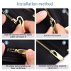Móc kéo thay thế khóa hư Zipper cho balo, túi xách, vali, áo khoác, quần - Giá chỉ 8.120đ 7