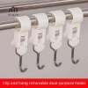 Móc Kẹp Ống 4 Cái KOQZM - Treo Quần Áo Túi Khăn Nhà Bếp Phòng Tắm 39.050 VND