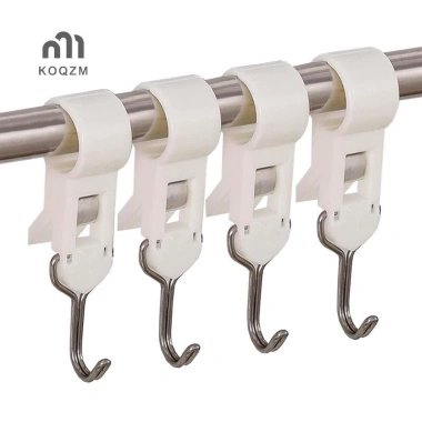 Móc Kẹp Ống 4 Cái KOQZM - Treo Quần Áo Túi Khăn Nhà Bếp Phòng Tắm 39.050 VND 2