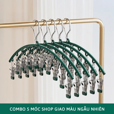 Móc Kẹp Quần Áo Chống Trượt Chống Gió Handobox - Đa Năng Treo Đồ Trẻ Em, Người Lớn, Tất Vớ, Tiện Lợi 35k 10
