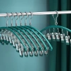 Móc kẹp treo đồ lót cao cấp 10 kẹp đa năng, gập gọn, tiện dụng - Giá chỉ 25.599 VND