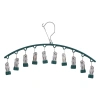Móc kẹp treo đồ lót cao cấp 10 kẹp đa năng, gập gọn, tiện dụng - Giá chỉ 25.599 VND 3