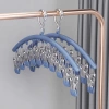 Móc kẹp treo đồ lót cao cấp 10 kẹp đa năng, gập gọn, tiện dụng - Giá chỉ 25.599 VND 5