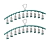 Móc kẹp treo đồ lót cao cấp 10 kẹp đa năng, gập gọn, tiện dụng - Giá chỉ 25.599 VND 8