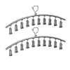 Móc kẹp treo đồ lót cao cấp 10 kẹp đa năng, gập gọn, tiện dụng - Giá chỉ 25.599 VND 9