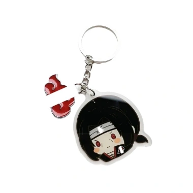 Móc khóa acrylic Anime Ninja Q Sasuke Naruto - mặt dây chuyền Làng Lá, giảm còn 19.500đ
