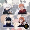 Móc khoá Acrylic Jujutsu Kaisen Fushiguro Megumi Gojo Satoru - Chibi cute, trang trí, giá 22.000 VND