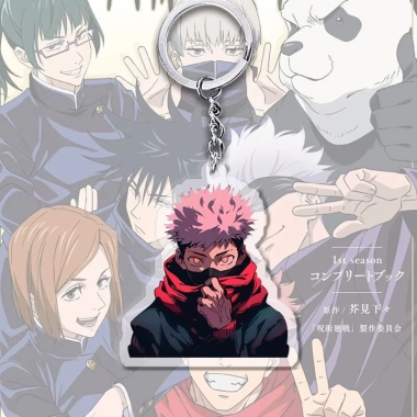 Móc khoá Acrylic Jujutsu Kaisen Fushiguro Megumi Gojo Satoru - Chibi cute, trang trí, giá 22.000 VND