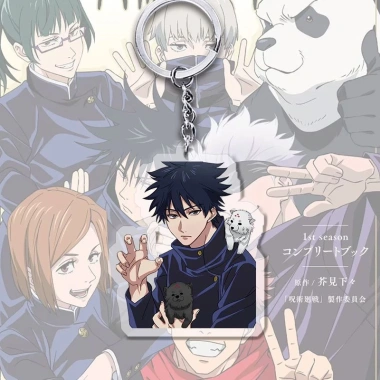 Móc khoá Acrylic Jujutsu Kaisen Fushiguro Megumi Gojo Satoru - Chibi cute, trang trí, giá 22.000 VND